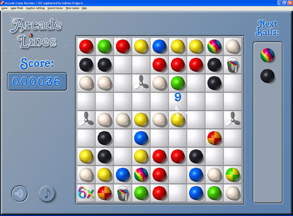 Get Lobstersoft's Arcade Lines NOW!